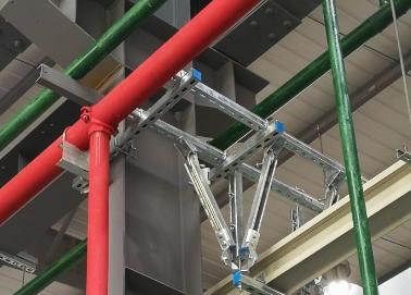 防城港市该抗震支架的整体式支吊架结构协调性好
